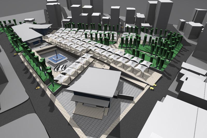 KARTAL CEVIZLIPARK, MARKET AND SHOPPING AREA <br> <br>  Planning